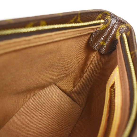 LOUIS VUITTON Trotteur Shoulder Bag Monogram Panda Leather Brown M51241 684RC703 - Picture 15 of 15